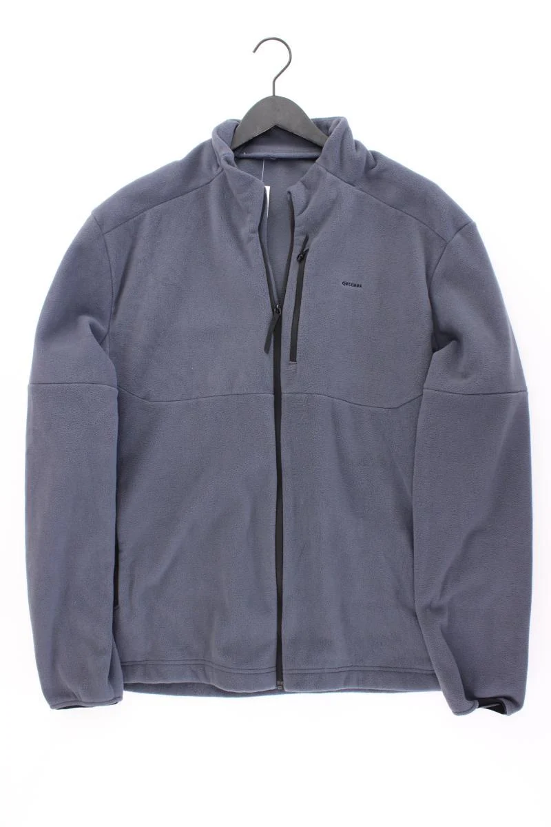 Quechua Fleecejacke für Herren Gr. XXXL neuwertig grau aus Polyester