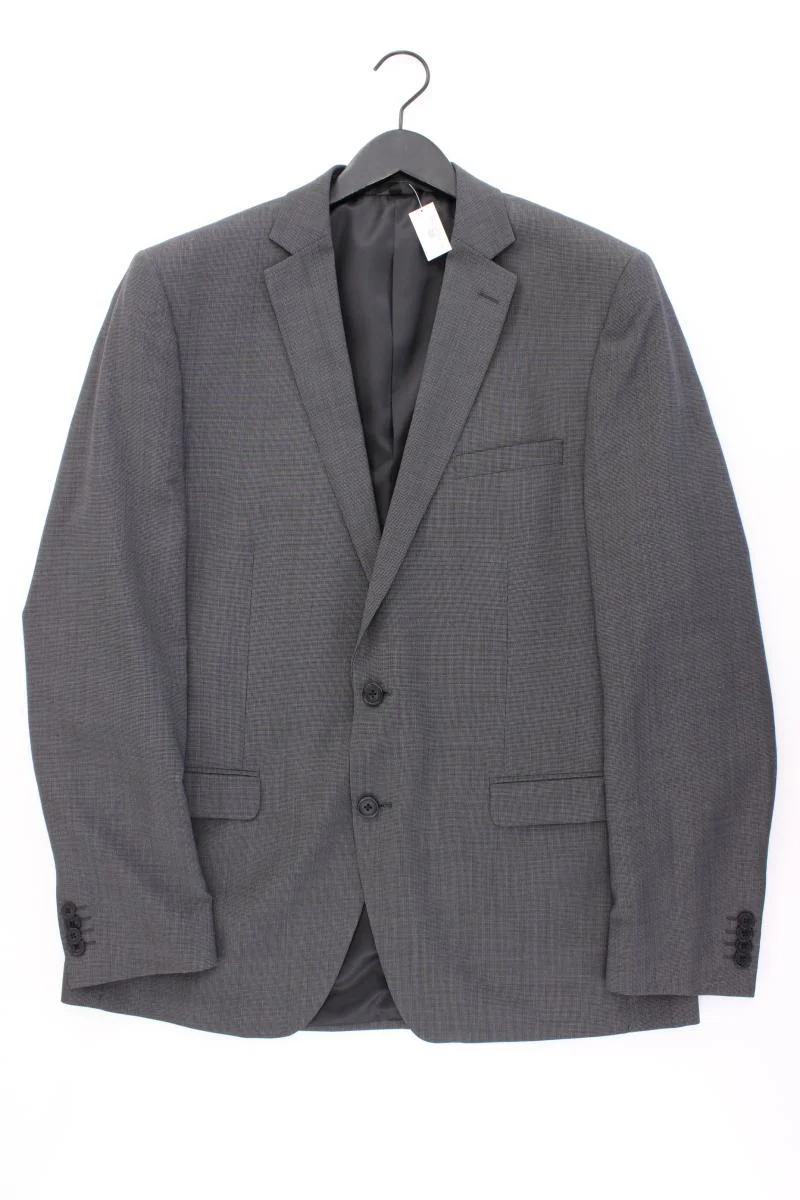 Bernd Berger Longsakko für Herren Gr. Langgröße 106 grau aus Polyester