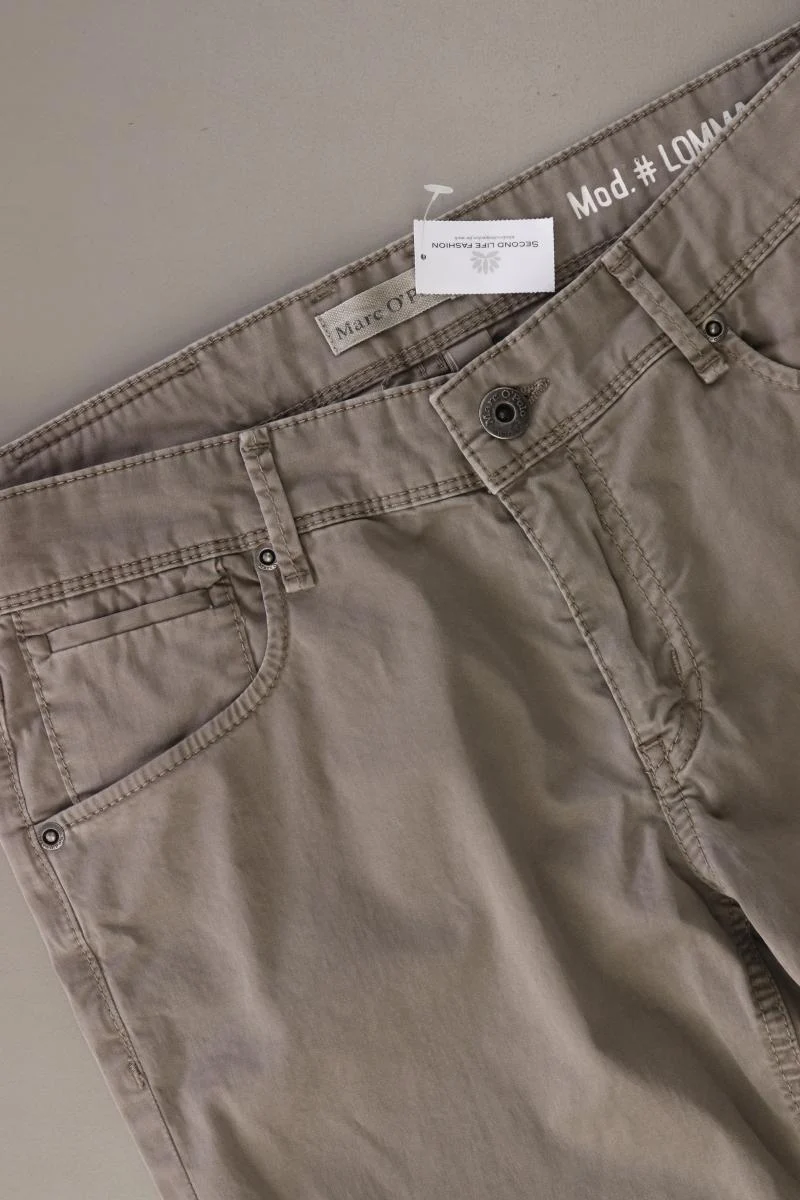 Marc O'Polo Five-Pocket-Hose Gr. w28/L32 grau aus Baumwolle
