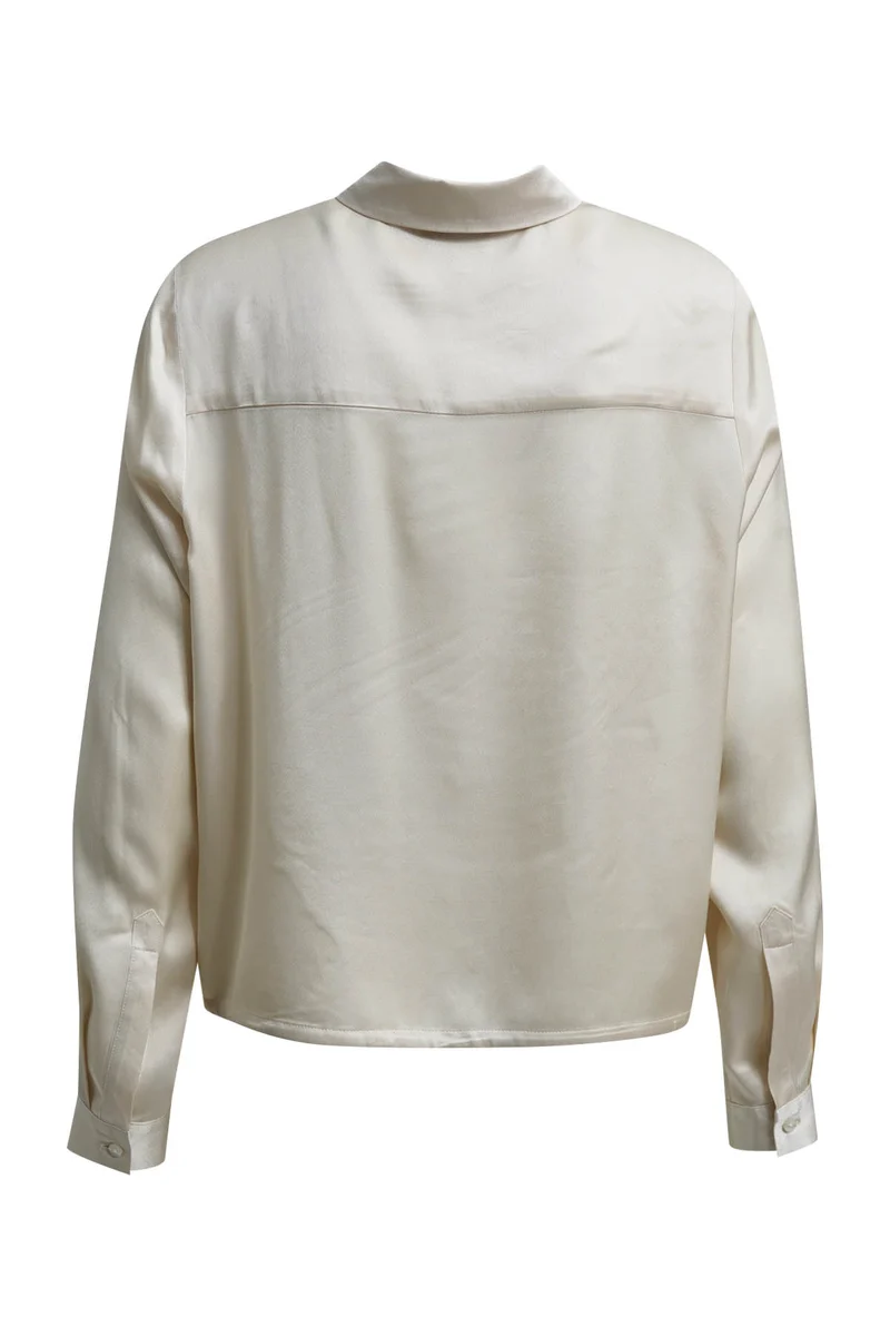Milano Bluse cropped cream