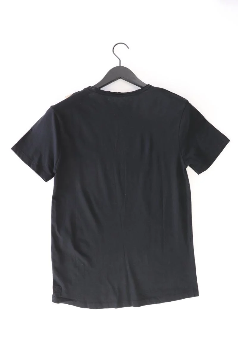 Tom Tailor (Denim) Printshirt für Herren Gr. S neu mit Etikett Kurzarm schwarz