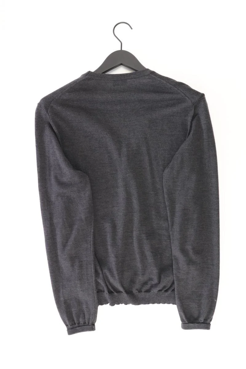 Joop! Strickjacke für Herren Gr. S Langarm grau aus Wolle