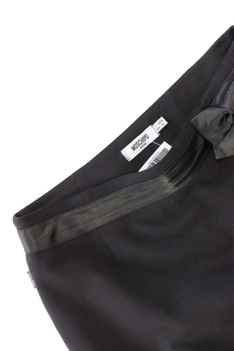 Moschino Bleistiftrock Gr. US 10 (M) schwarz aus Polyester