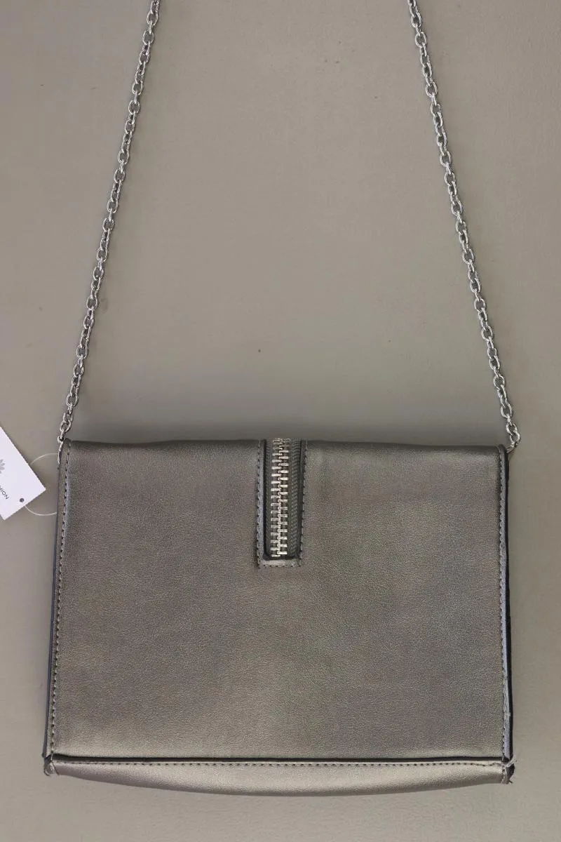 Pieces Umhängetasche silber aus Kunstleder