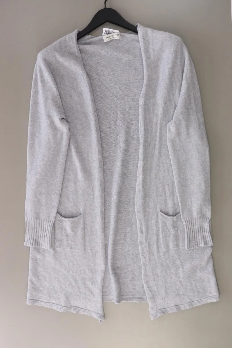 PM SELECTED Strickjacke Gr. L neuwertig Langarm grau