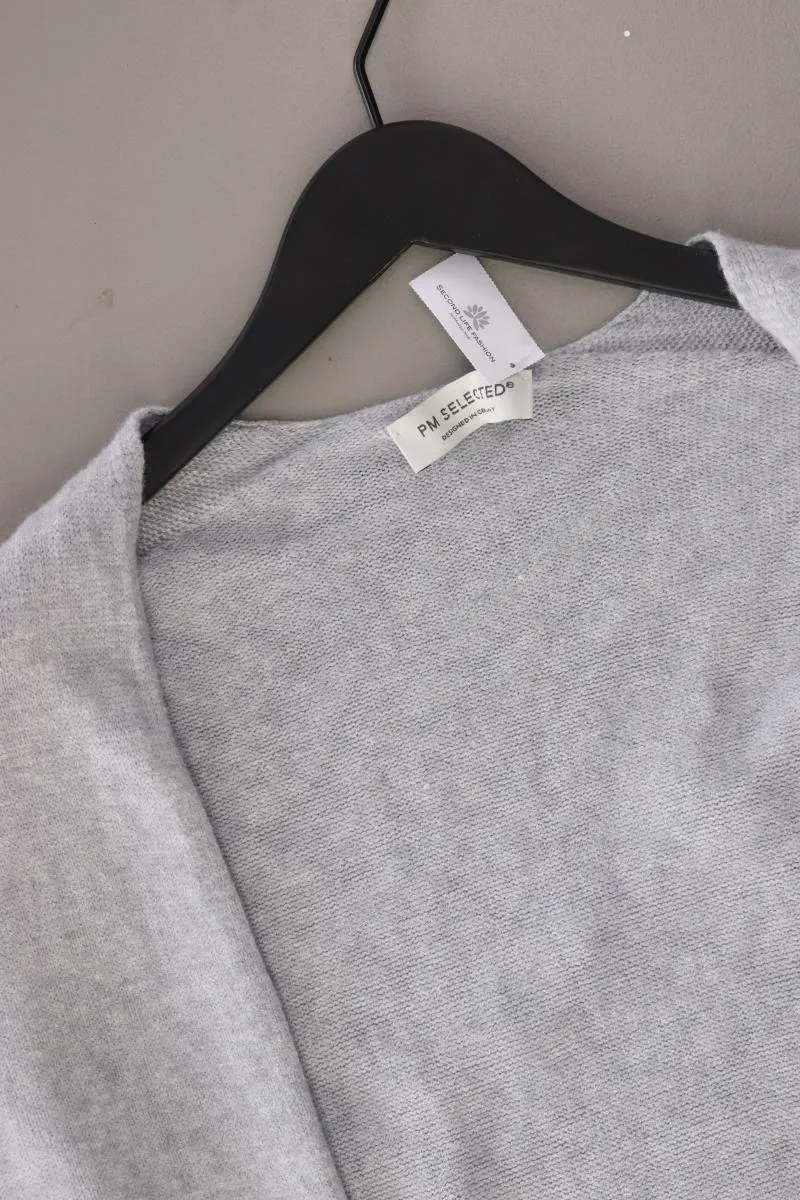 PM SELECTED Strickjacke Gr. L neuwertig Langarm grau