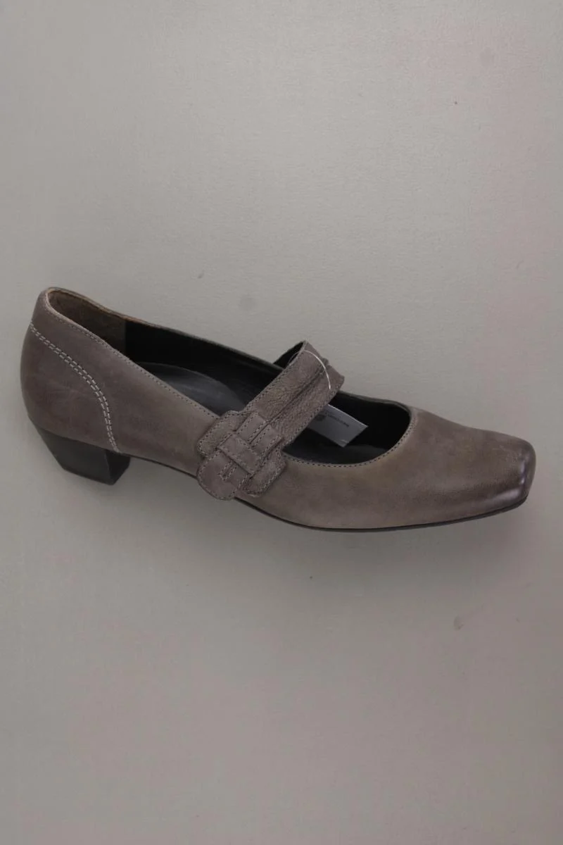 Gabor Pumps Gr. 39 grau aus Leder