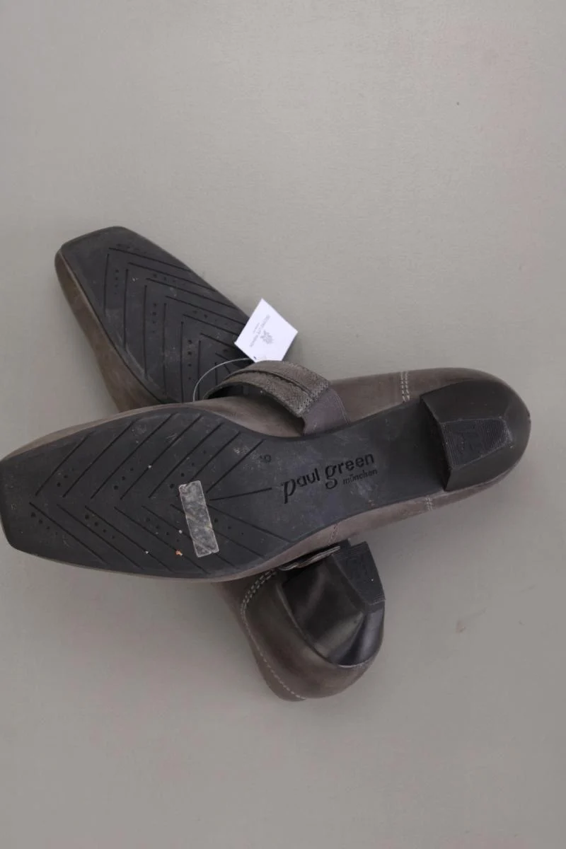 Gabor Pumps Gr. 39 grau aus Leder