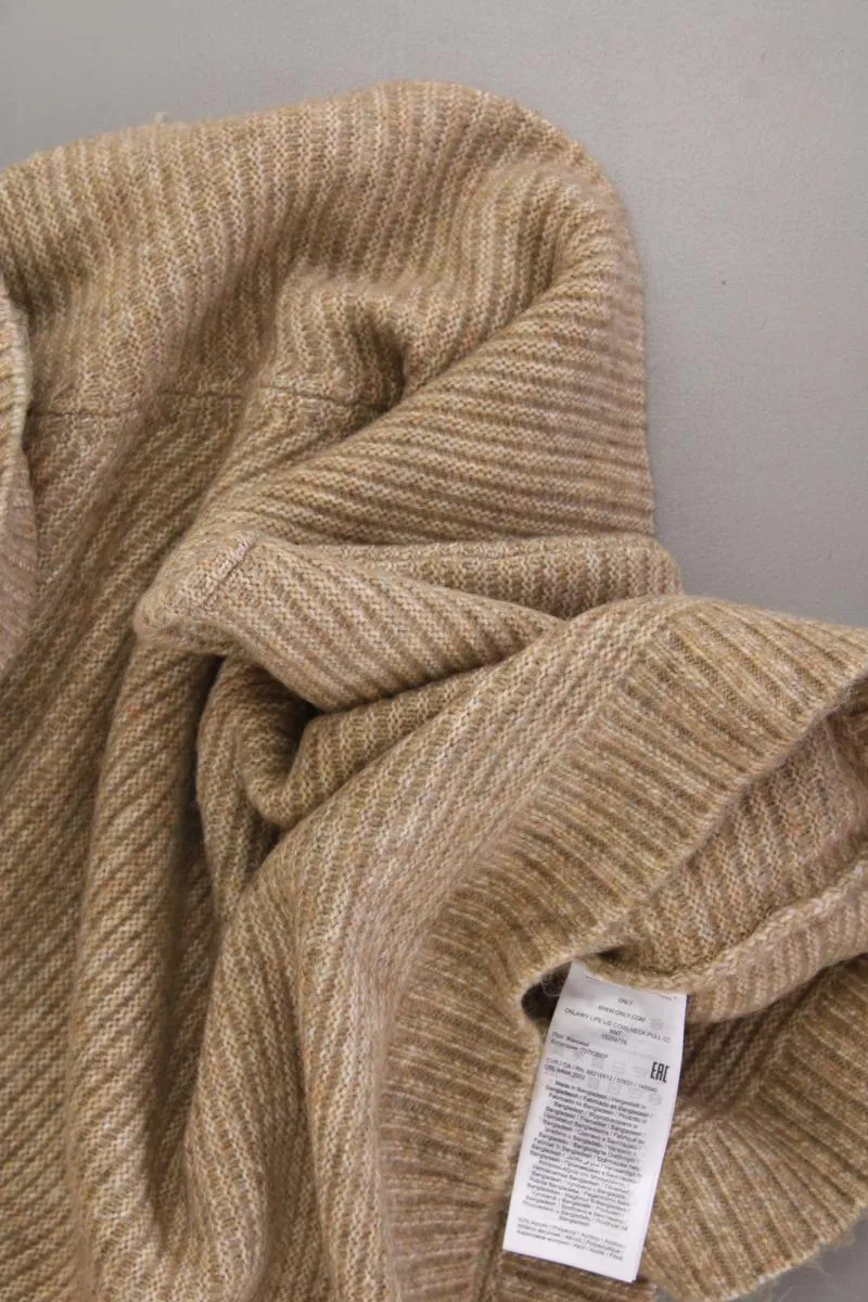 Only Strickpullover Gr. XXL neuwertig braun aus Polyacryl
