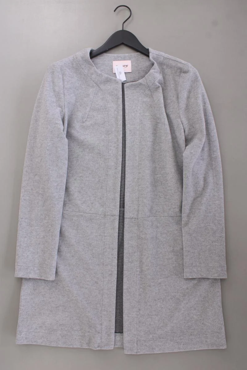 Orsay Übergangsmantel Gr. 42 neuwertig grau aus Polyester