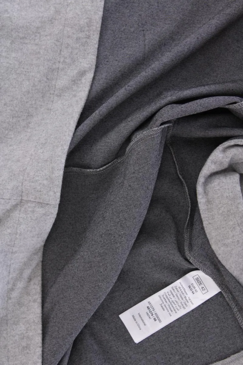 Orsay Übergangsmantel Gr. 42 neuwertig grau aus Polyester