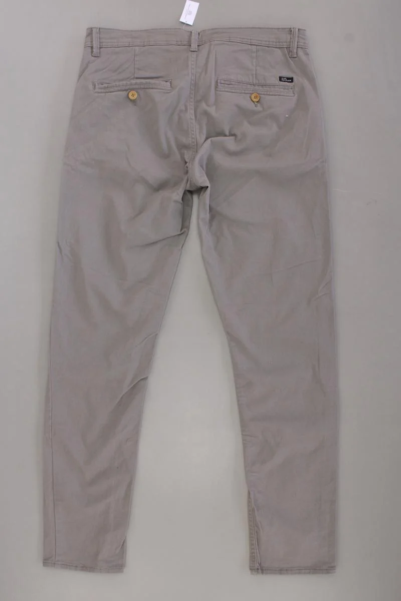 Blend Hose für Herren Gr. W32/L32 grau aus Baumwolle