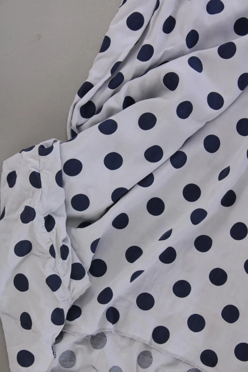 New Collection Maxikleid Gr. OneSize gepunktet Ärmellos grau aus Viskose