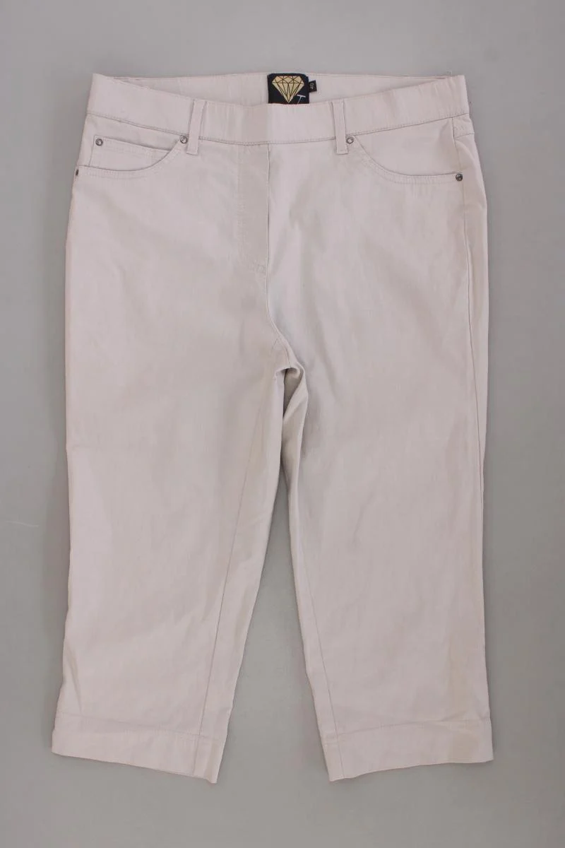 Sarah Kern 3/4 Hose Gr. 40 creme aus Viskose