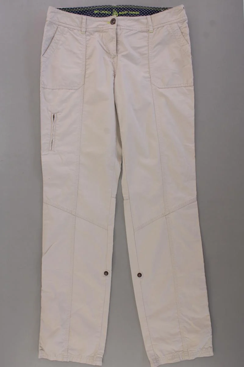 s.Oliver Hose Gr. 40 creme aus Baumwolle