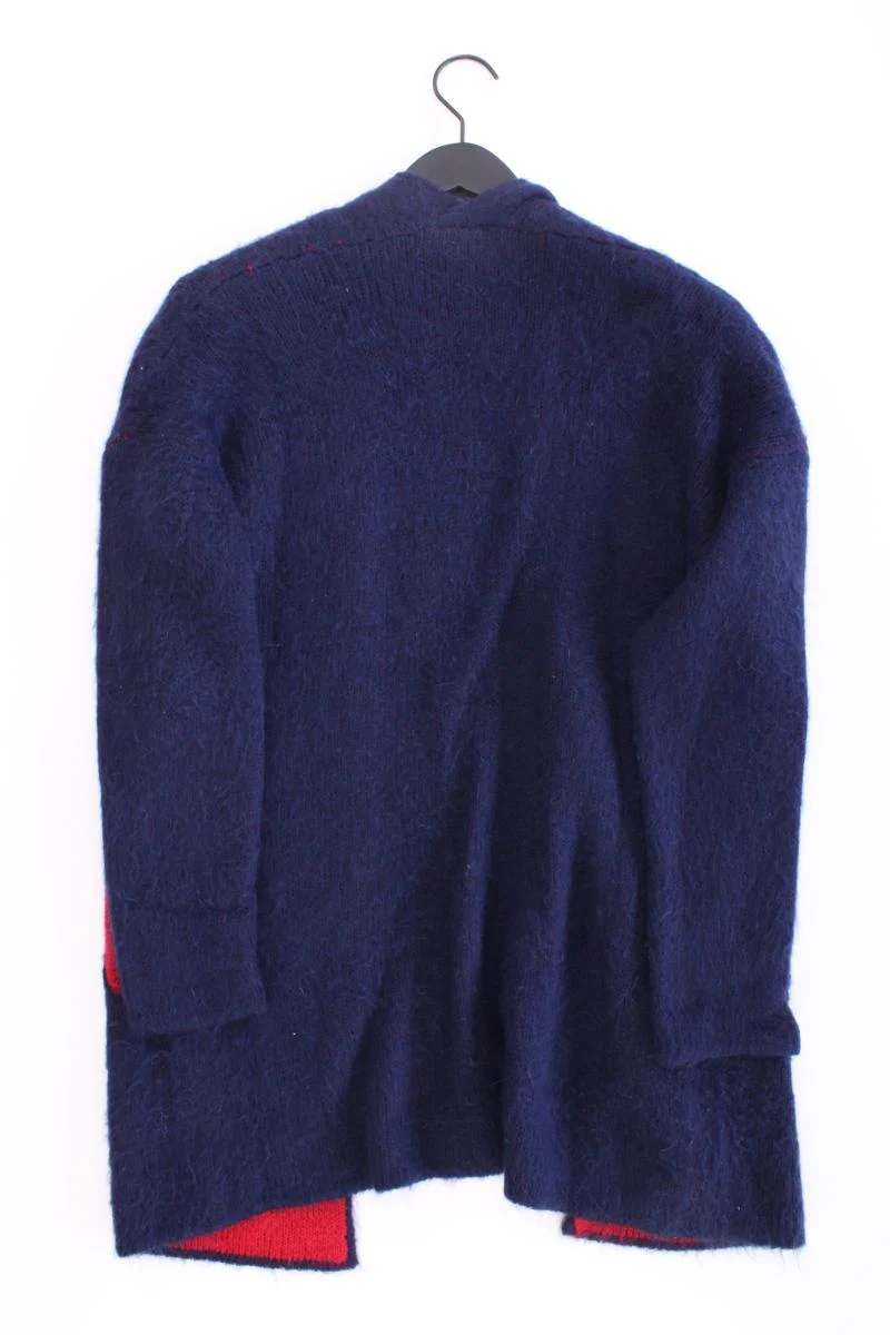 United Colors of Benetton Strickjacke Gr. XS/s Langarm blau aus Wolle