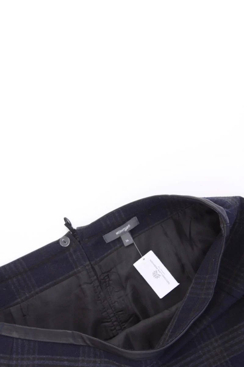 Montego Rock Gr. 36 kariert blau aus Polyester