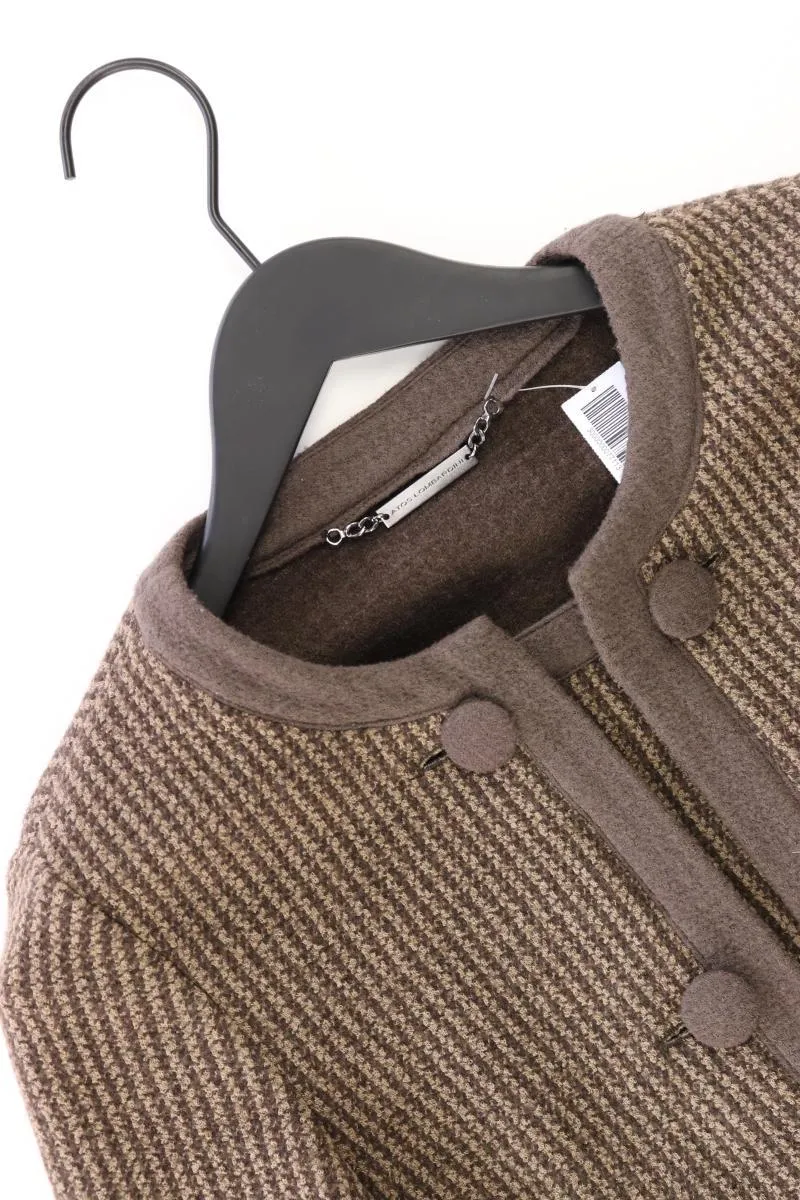 ATOS LOMBARDINI Strickjacke Gr. IT 44 (M) Langarm braun aus Wolle
