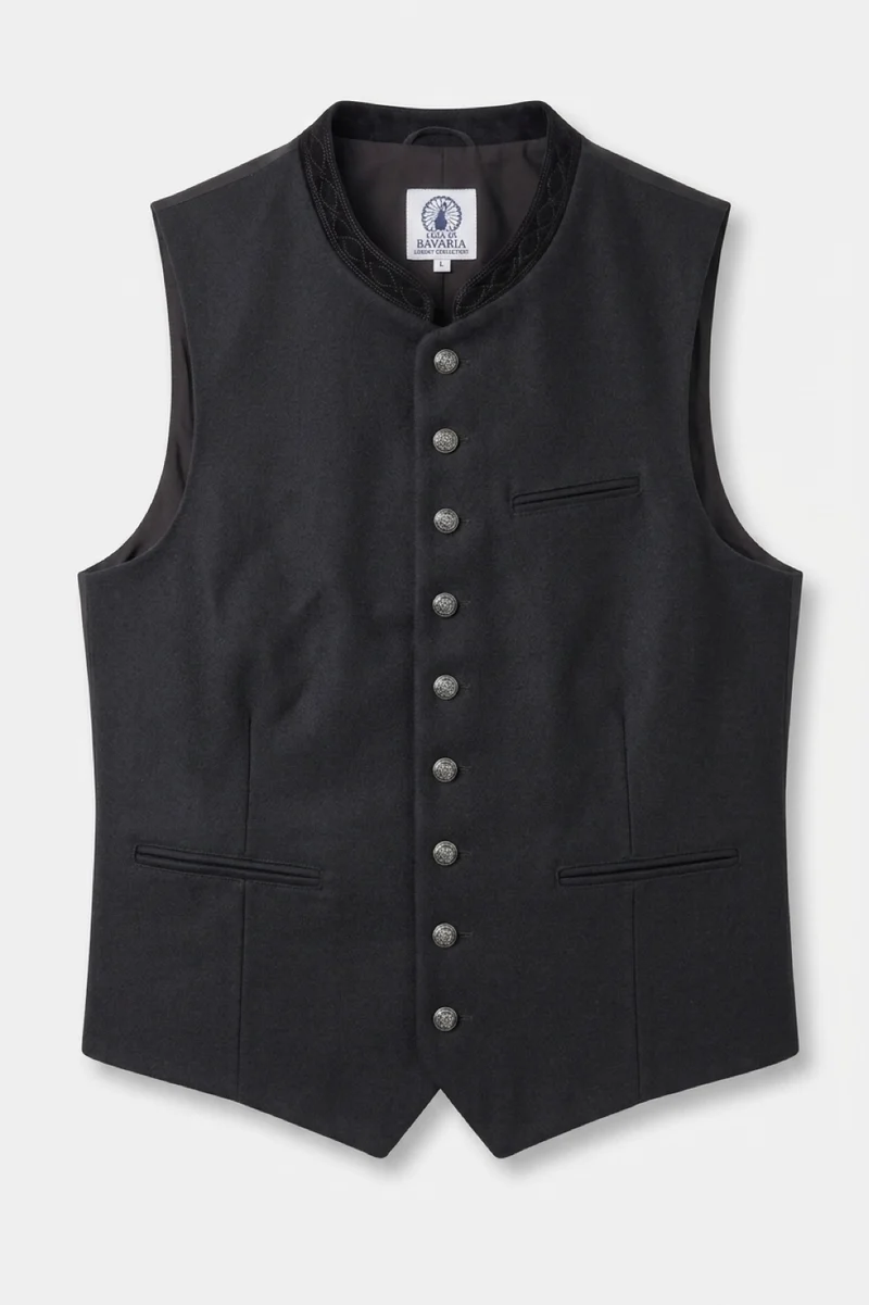 Weste Liga di Bavaria Luxury Collection black TDW 3