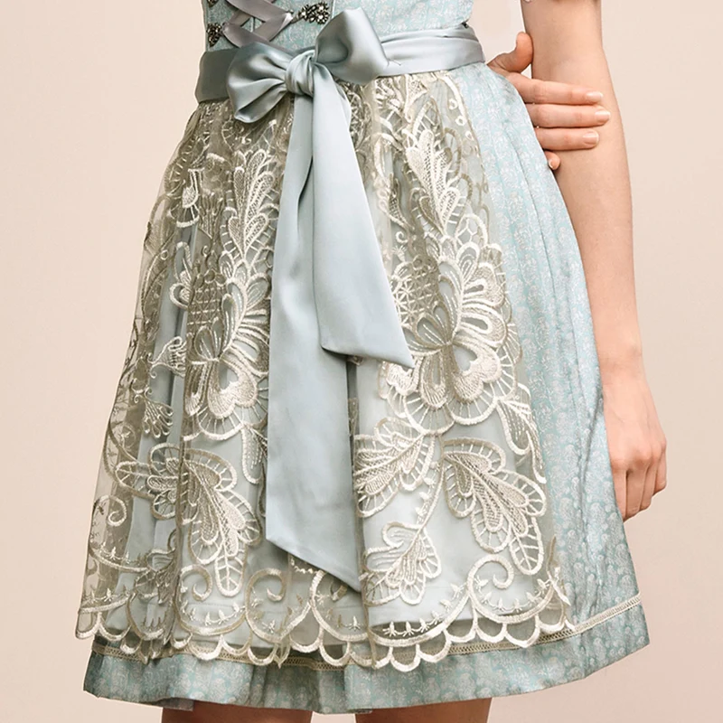 Krüger MADL Dirndl "Lilinoe" 416269 | Türkis 50cm