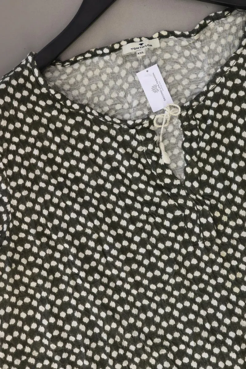 Tom Tailor T-Shirt Gr. XXL Kurzarm olivgrün aus Polyester