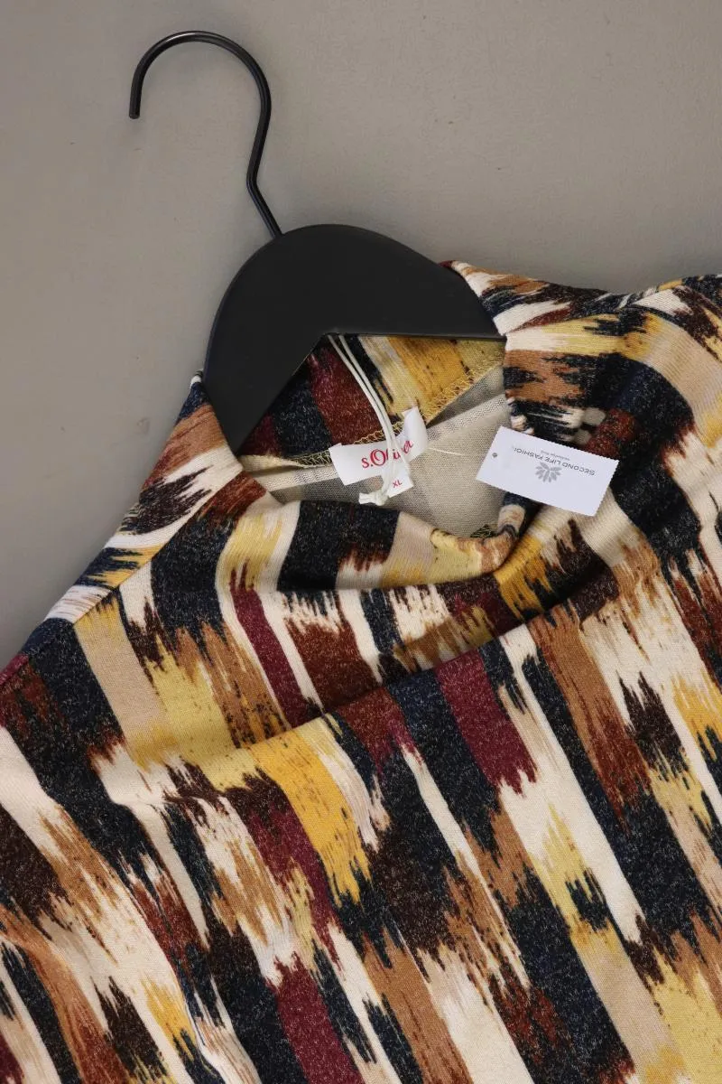 s.Oliver Longsleeve-Shirt Gr. XL neuwertig Langarm mehrfarbig aus Viskose