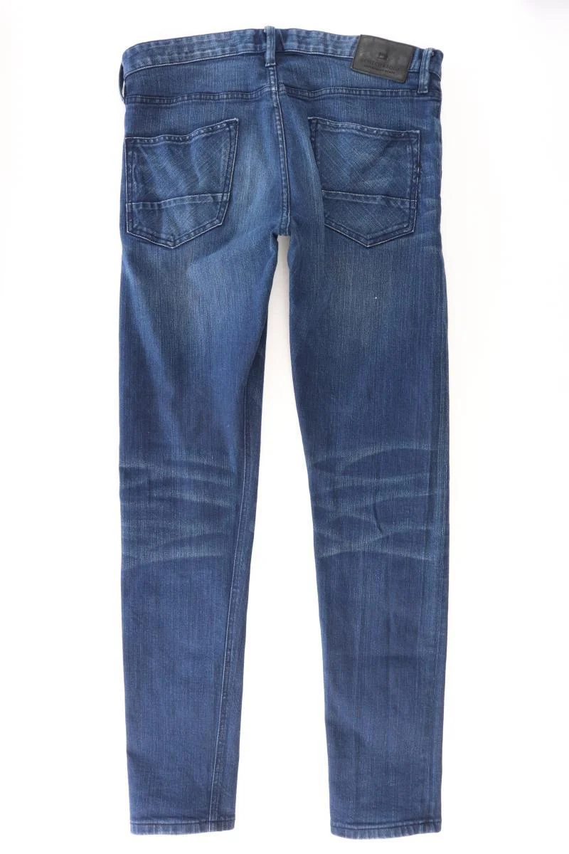 Scotch & Soda Straight Jeans für Herren Gr. W33/L34 blau aus Baumwolle