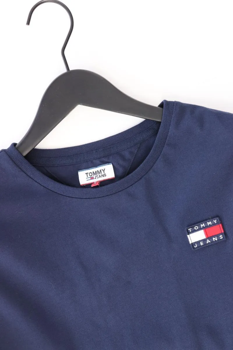 Tommy Jeans Longsleeve-Shirt Gr. L Langarm blau aus Baumwolle