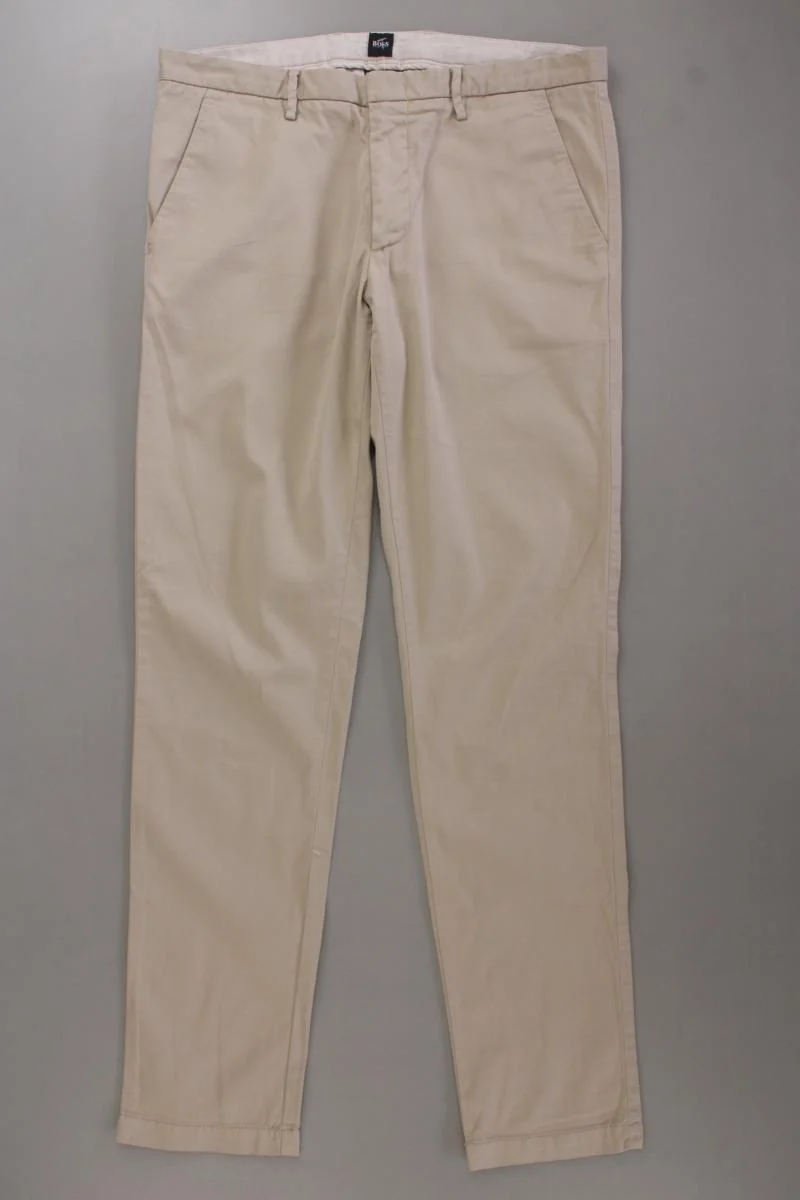BOSS by Hugo Boss Chinohose für Herren Gr. 46 creme aus Baumwolle