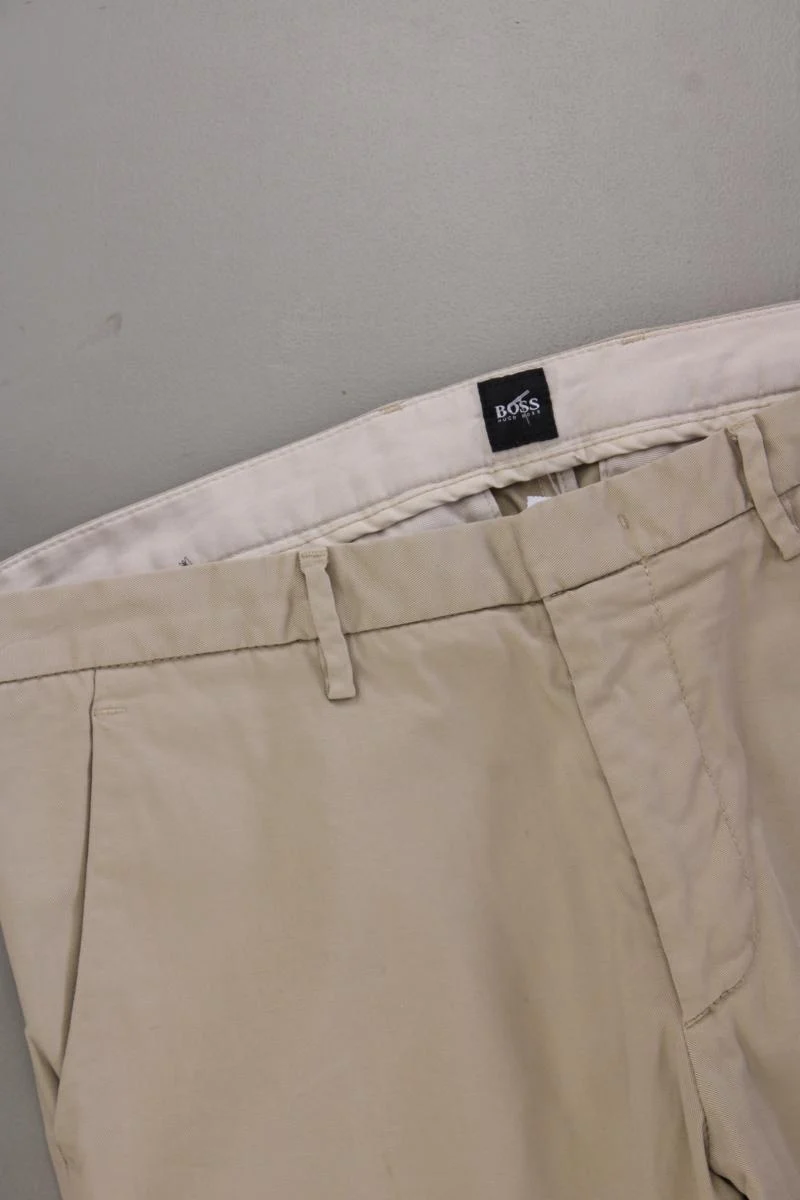 BOSS by Hugo Boss Chinohose für Herren Gr. 46 creme aus Baumwolle