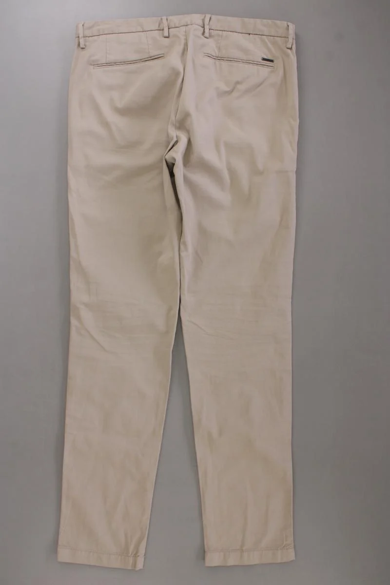 BOSS by Hugo Boss Chinohose für Herren Gr. 46 creme aus Baumwolle