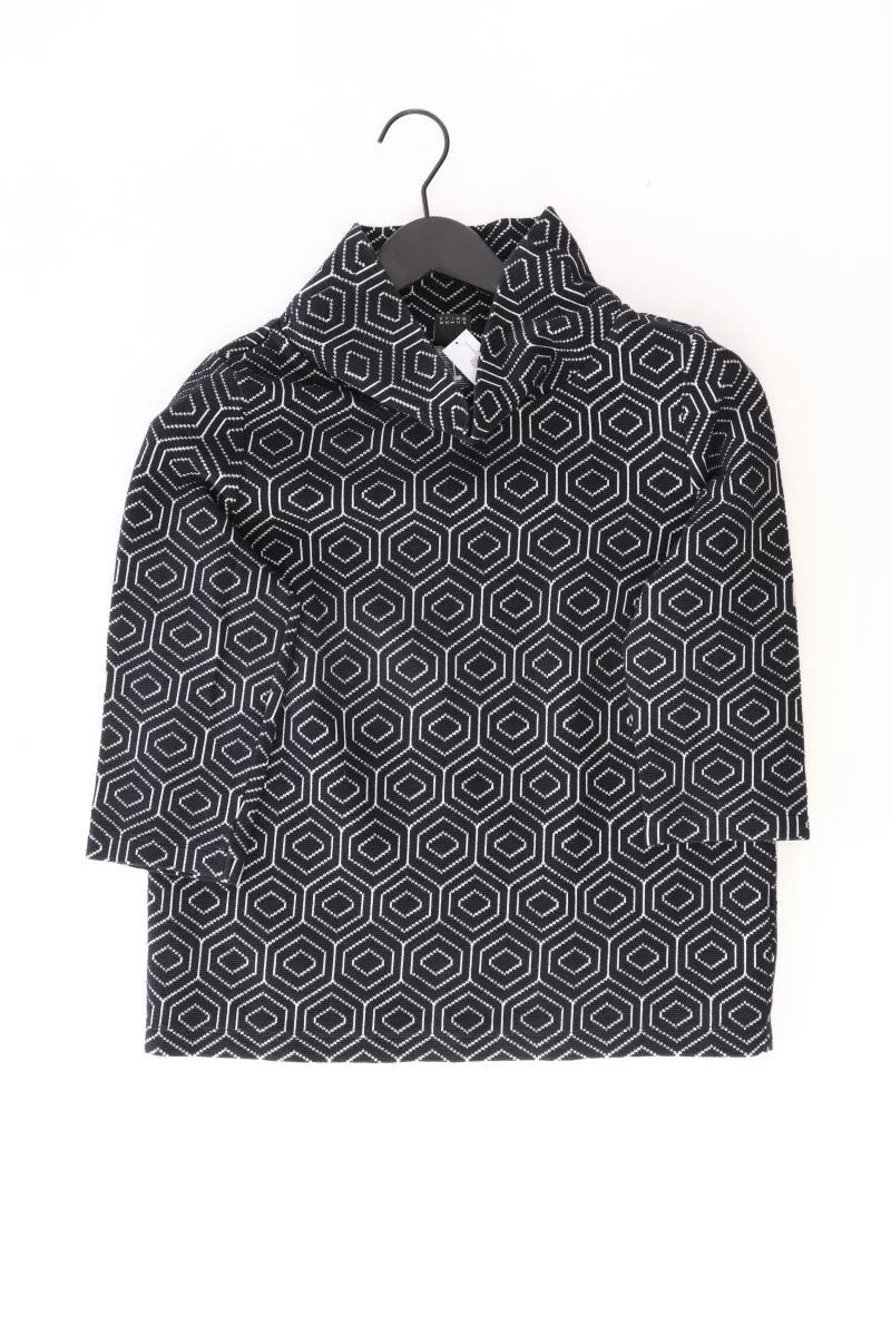 s.Oliver Black Label Printshirt Gr. 40 3/4 Ärmel schwarz aus Baumwolle