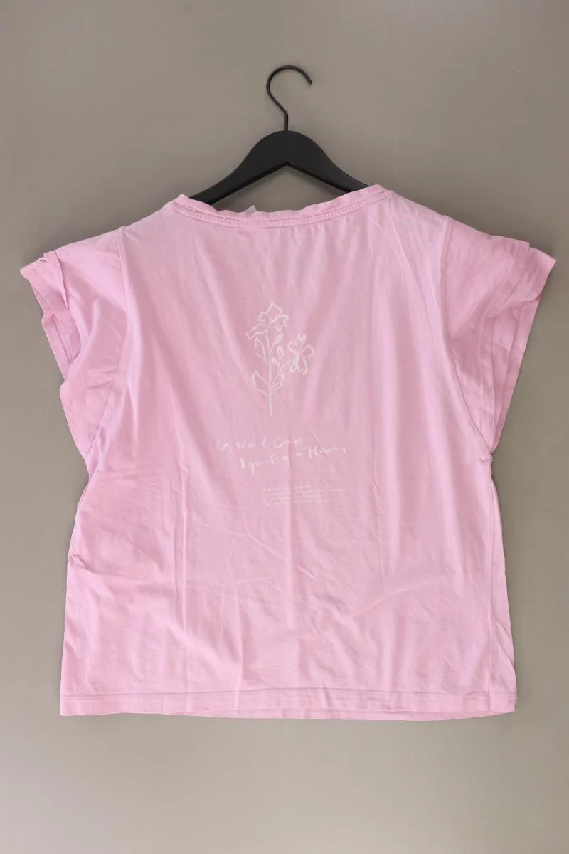 Esprit T-Shirt Gr. L Kurzarm lila aus Baumwolle