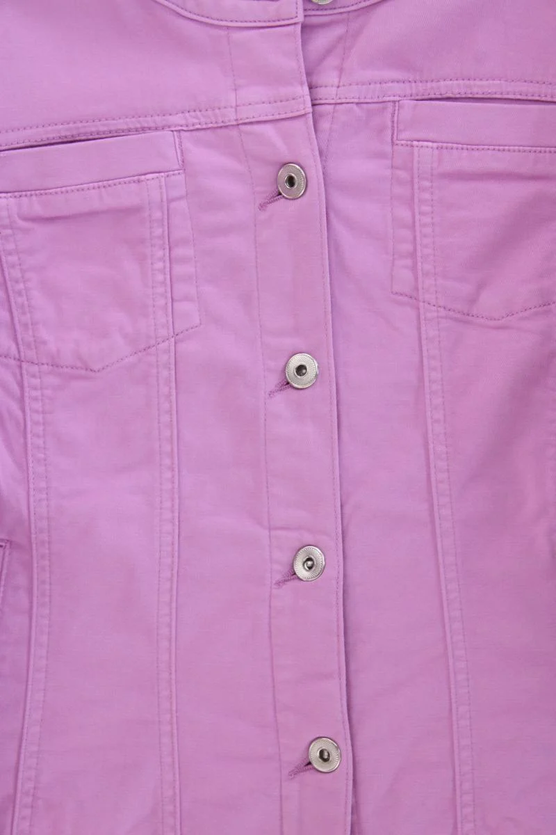Rabe Übergangsjacke Gr. 40 neuwertig lila aus Baumwolle