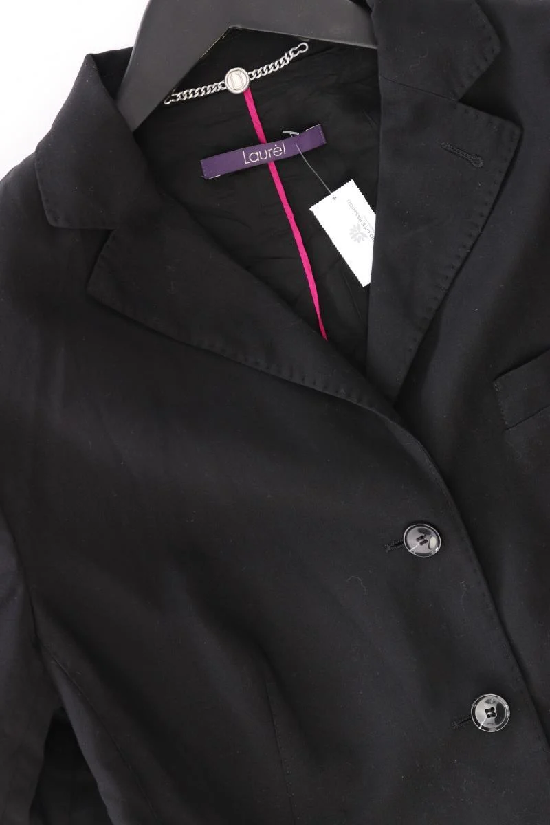 Laurèl Jerseyblazer Gr. 42 schwarz aus Polyester
