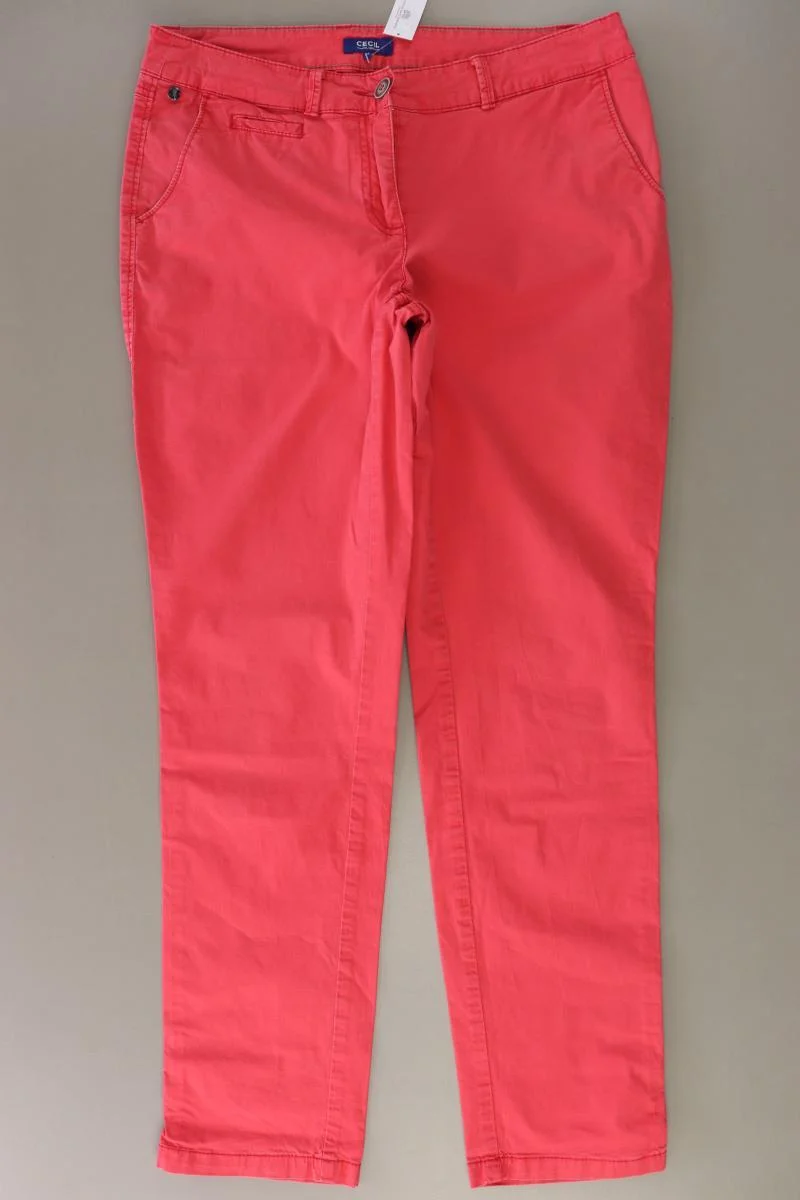 Cecil Hose Gr. W28 rot aus Baumwolle