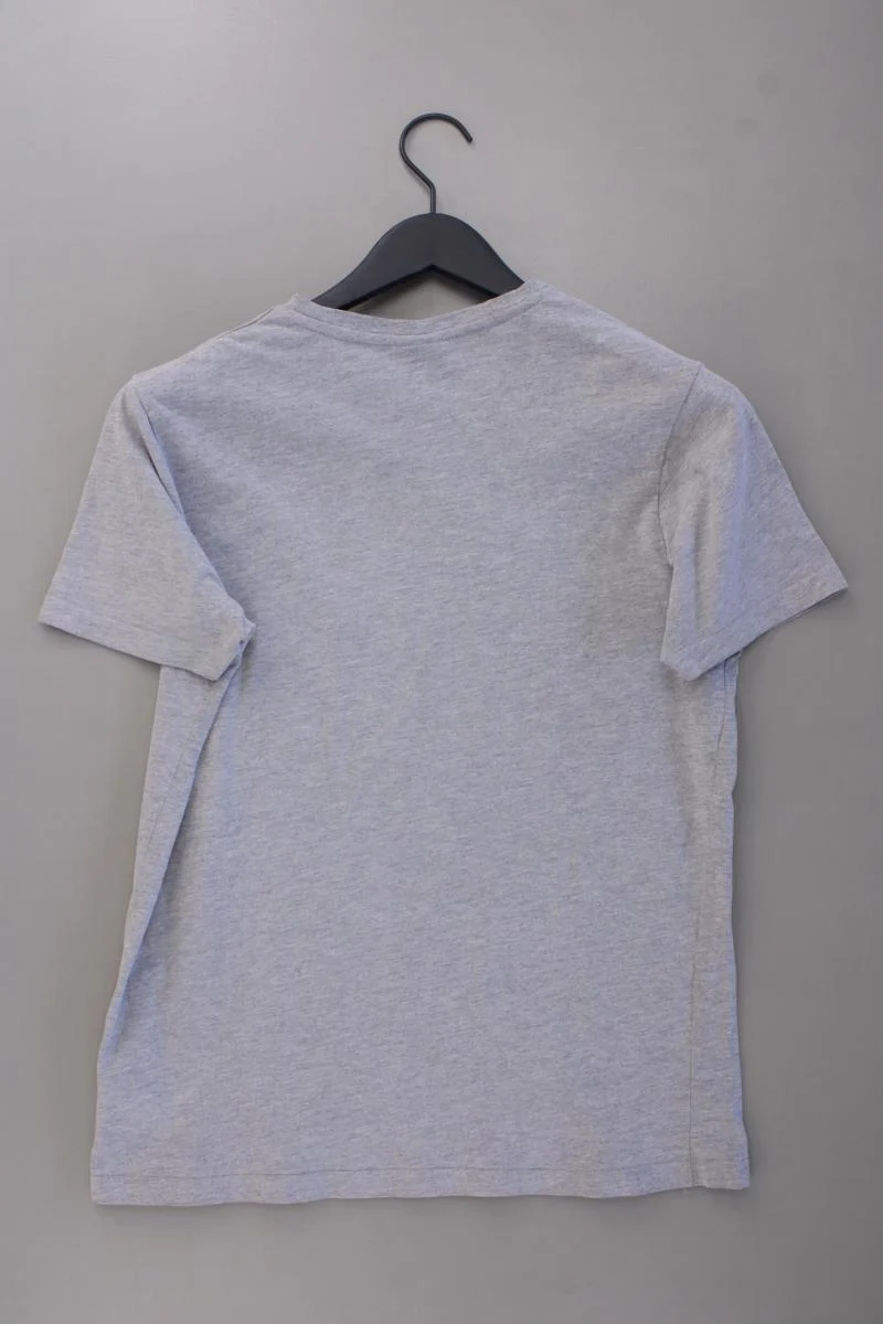 ellesse Printshirt für Herren Gr. M Kurzarm grau aus Baumwolle