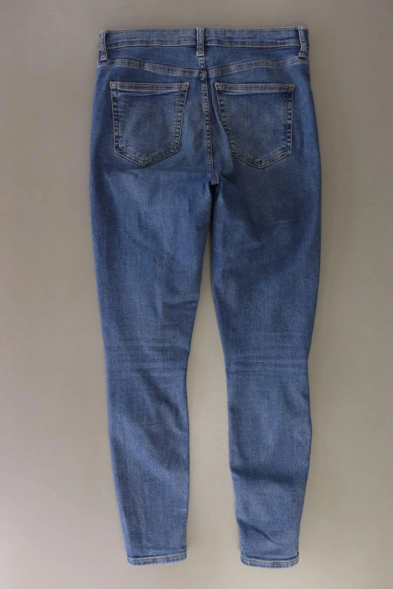 Second Hand Outfit Größe M mit Montego Langarmbluse in Gr. 40 und Halskette