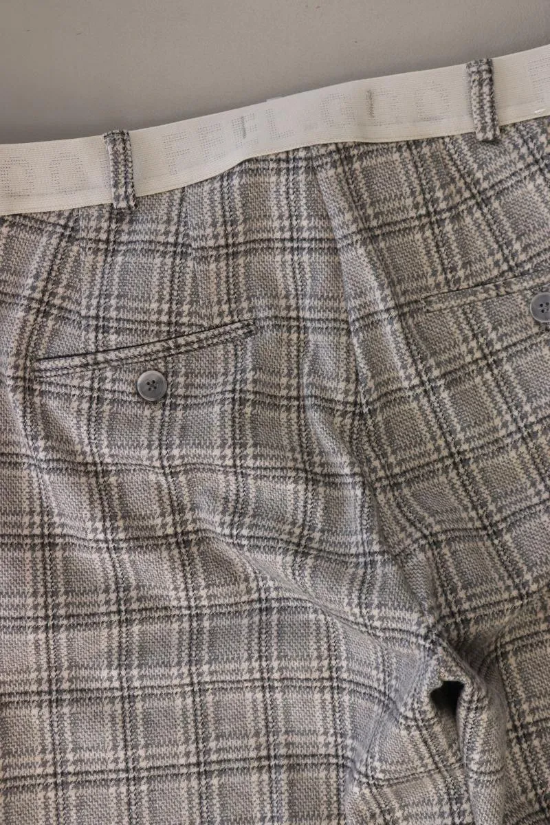 Brax Hose Gr. 40 kariert creme aus Polyester
