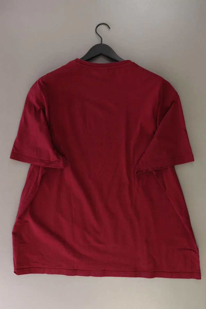 Engelbert + Strauss T-Shirt 4XL für Herren Gr. XXXL Kurzarm rot aus Baumwolle
