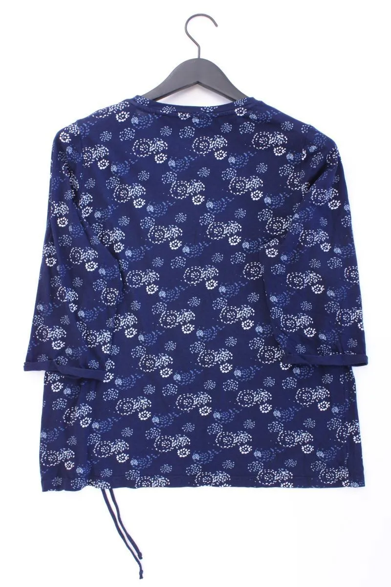 s'questo Printshirt Gr. 42 3/4 Ärmel blau aus Baumwolle
