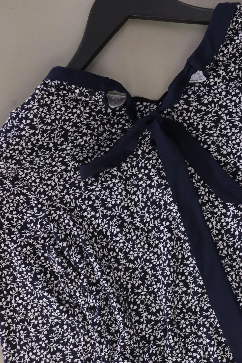 Orsay Shirt Gr. M mit Blumenmuster 3/4 Ärmel blau aus Viskose