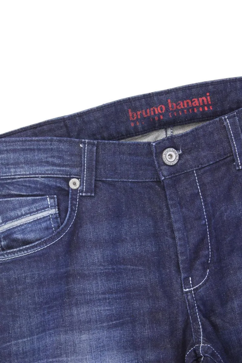 Bruno Banani Straight Jeans für Herren Gr. W32/L34 blau aus Baumwolle