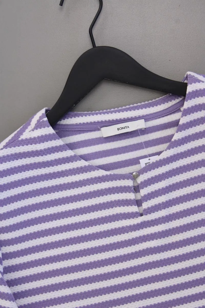 Bonita Ringelshirt Gr. M gestreift Kurzarm lila