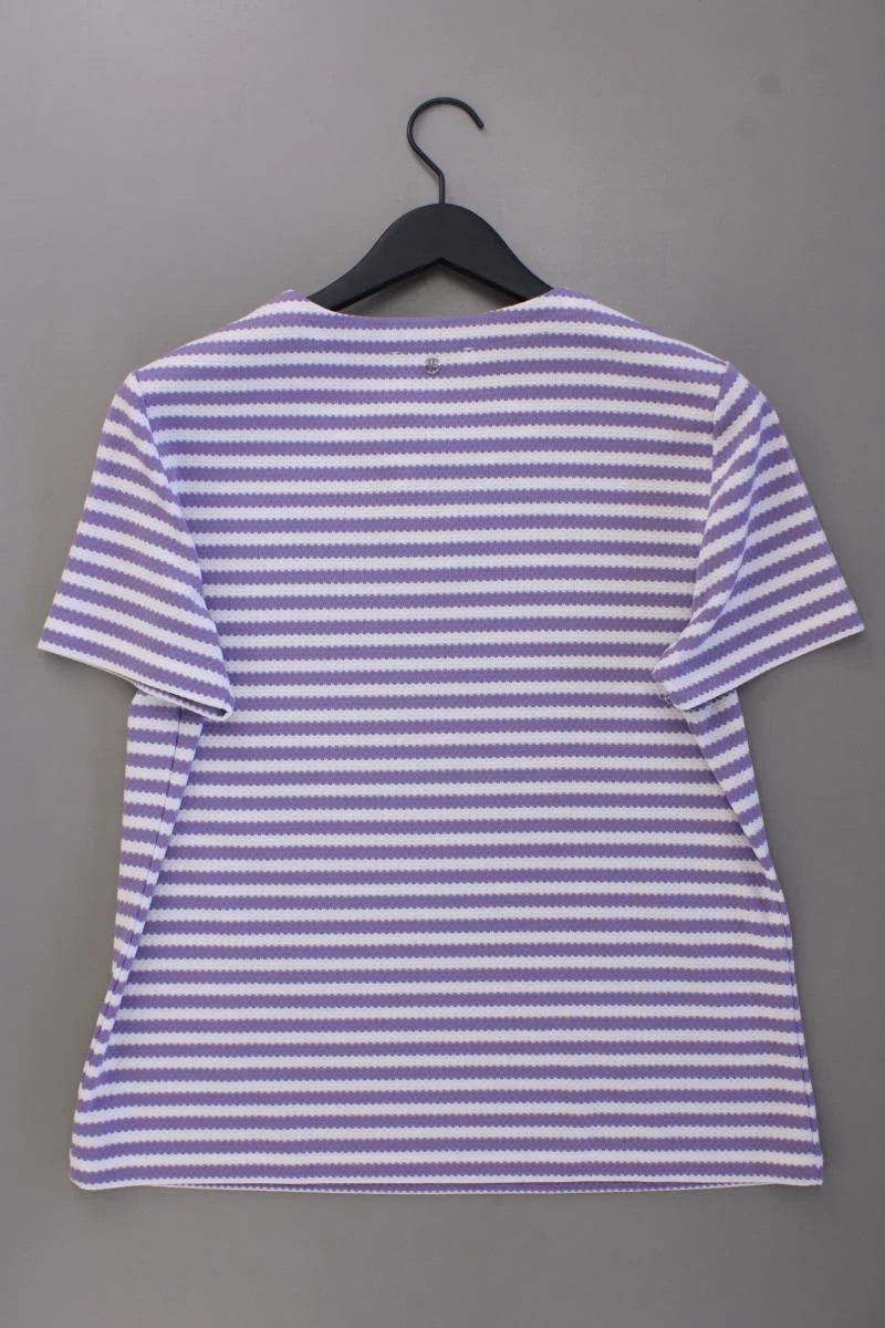 Bonita Ringelshirt Gr. M gestreift Kurzarm lila