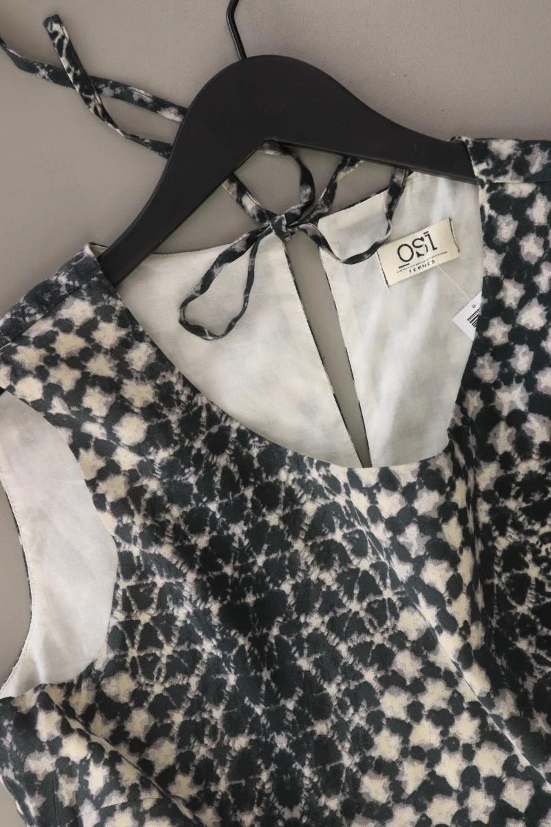 OSI Femmes Kleid Gr. L Ärmellos grau aus Viskose