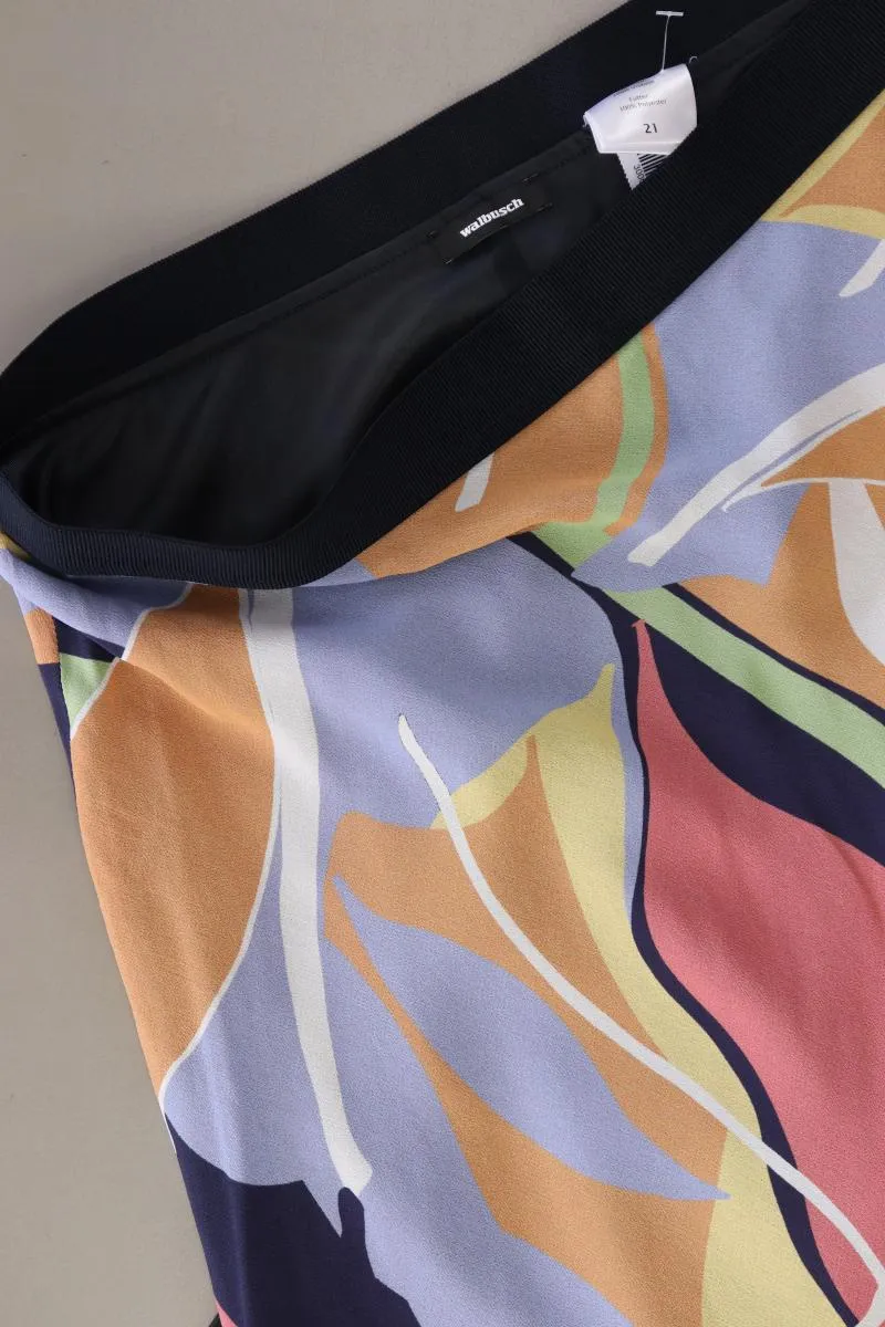 Walbusch Stretchrock Gr. Kurzgröße 21 mehrfarbig aus Polyester