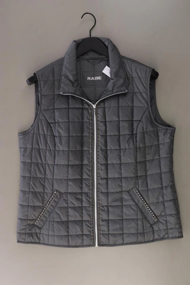 Rabe Steppweste Gr. 44 grau aus Polyester