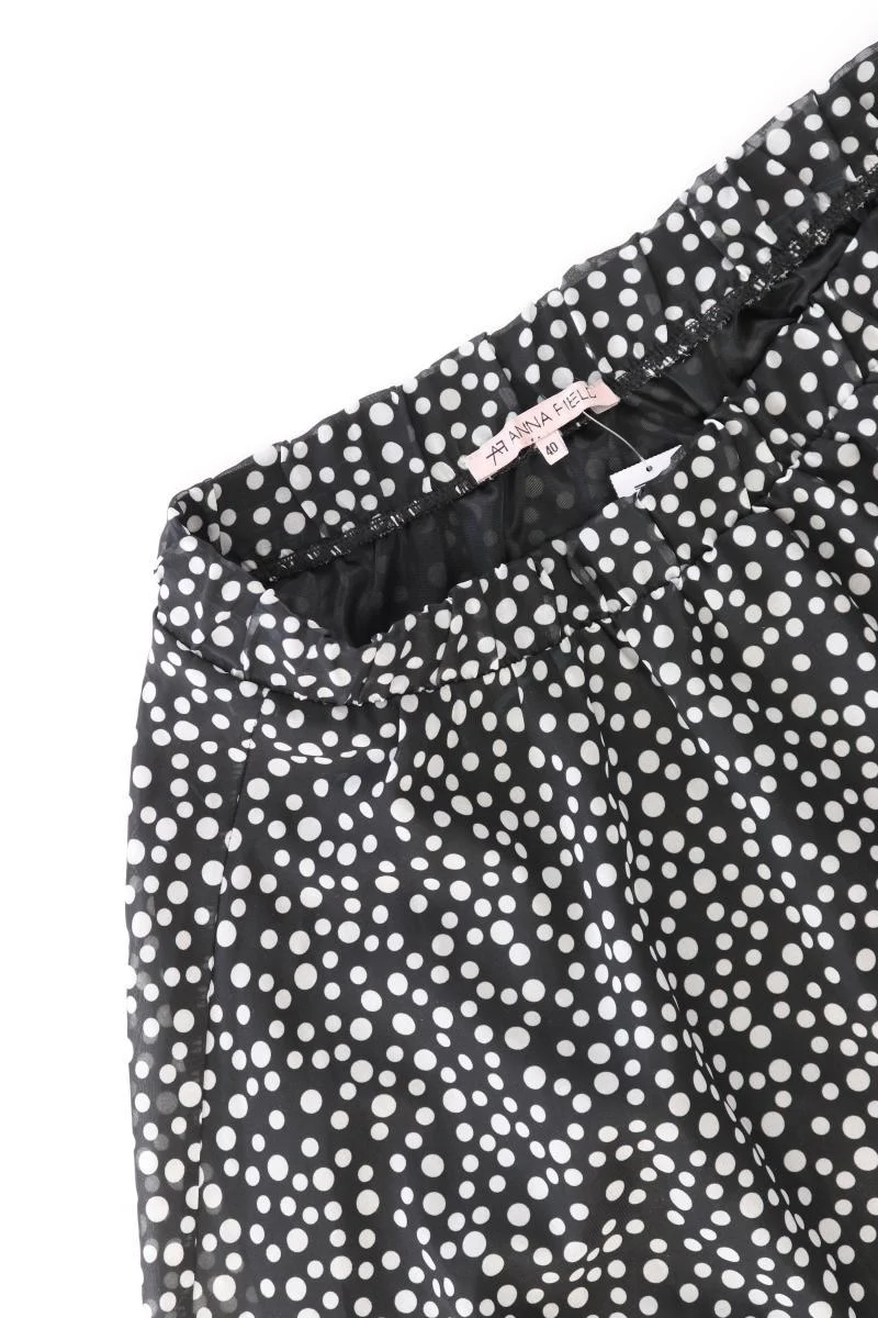 Anna Field Tüllrock Gr. 40 gepunktet schwarz aus Polyester