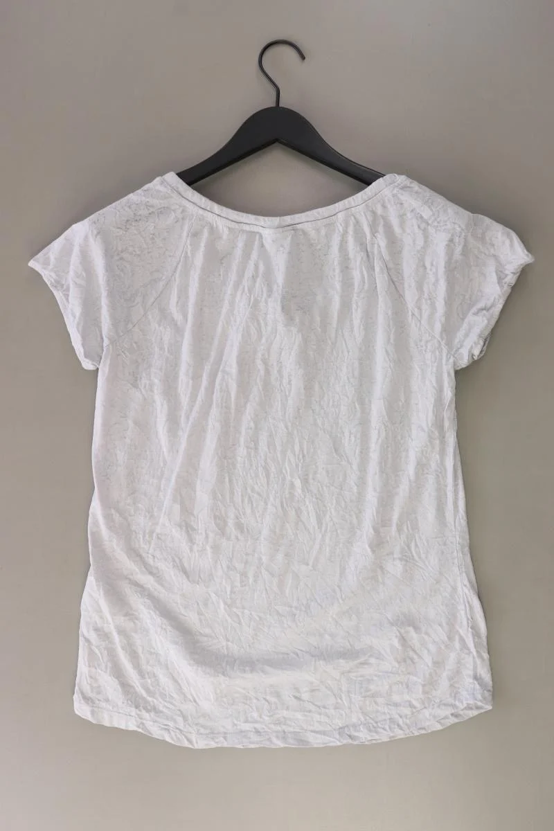 Street One T-Shirt Gr. 42 Kurzarm grau aus Polyester